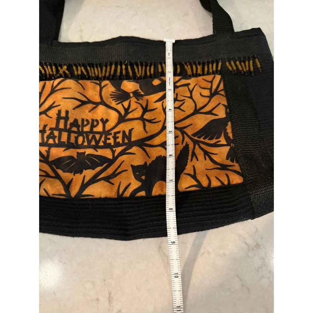 Handmade halloween tote